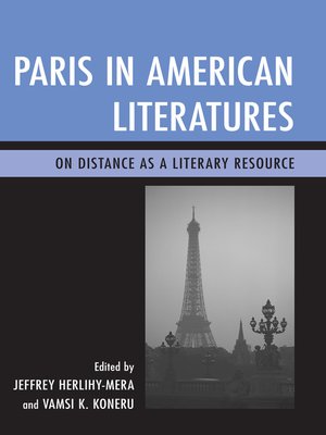 cover image of Paris in American Literatures